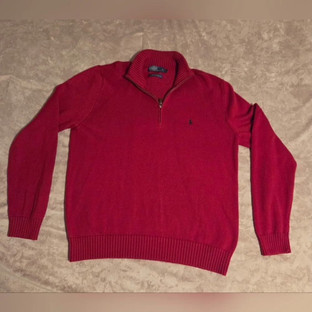 Men's Polo by Ralph Lauren Red Sweater